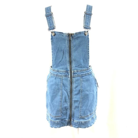wild fable Dresses & Skirts - Wild Fable Overall Mini Dress Denim Pockets S